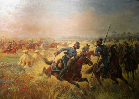 俄军一名将军阵亡 博罗季诺战役的过程