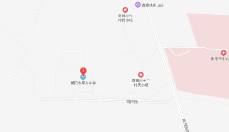 湖南省衡阳市地图 衡阳一环在哪